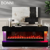 Bonnie - black Fireplace